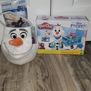 Frozen clay set and basket bundle